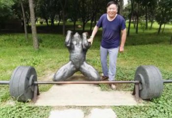 舉重人物肖像廠家 公園運(yùn)動(dòng)員銅像 舉重運(yùn)動(dòng)員肖像制作