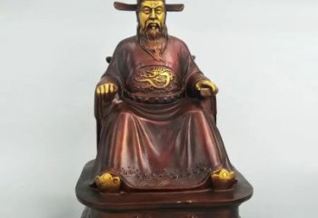 佛教包拯神像廠家 佛教包青天神像銅雕