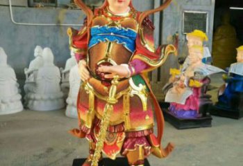 佛教韋陀神像廠家 佛教神像銅雕