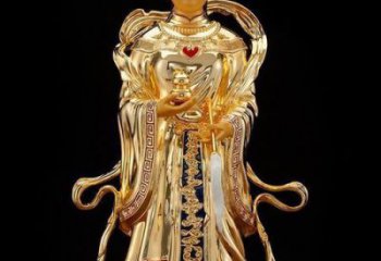 九天玄女神像廠 廣場(chǎng)九天神像銅雕廠家