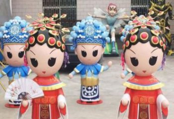 抽象京劇銅雕工廠(chǎng) 辦公室銅雕價(jià)格