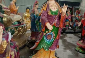 承接西方三圣佛像，寺廟神像，仿銅西方三圣佛像定做