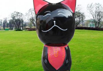 邯鄲廣場(chǎng)小貓雕塑，動(dòng)物擺件，仿古工藝